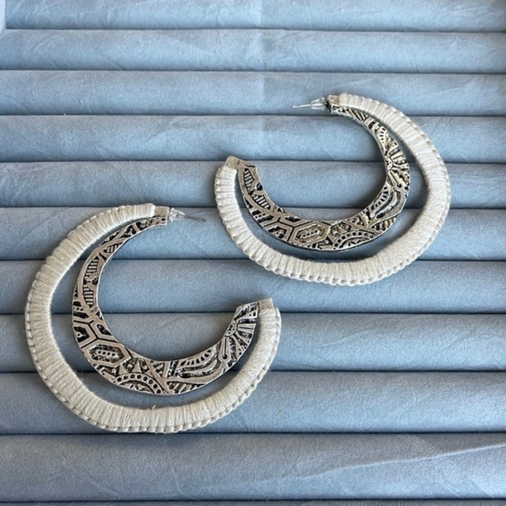 Free People Capsize Hoops. NEW